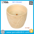 Hot Nice-Looking Handmade Empty Ceramic Candle Jar